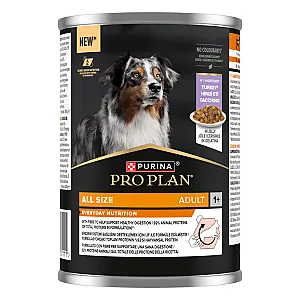 Pro Plan Jöle İçinde Hindili Yetişkin Köpek Konservesi 400 g - 2