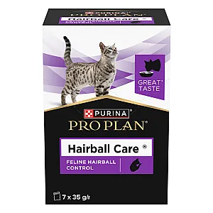 Pro Plan Hairball Care Tüy Yumağı Önleyici Yetişkin Kedi Takviyesi 35 g 7'li Paket - 1