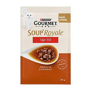 Gourmet Soup Royale Sığır Etli Kedi Çorbası 45 g - 1