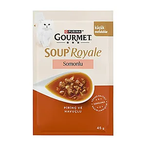 Gourmet Soup Royale Somonlu Kedi Çorbası 45 g - 1