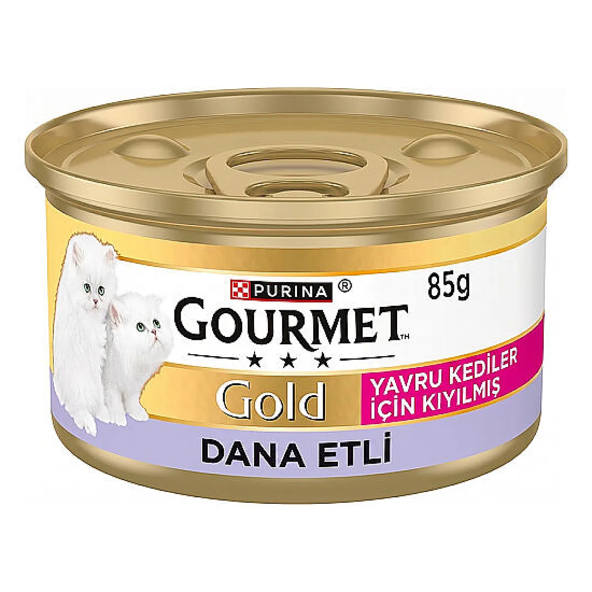 Gourmet Gold Kıyılmış Dana Etli Yavru Kedi Konservesi 85 g
