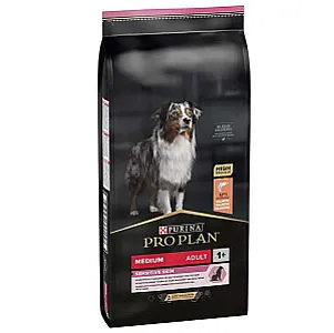 Pro Plan Medium Adult Sensitive Skin Somonlu Orta Irk Yetişkin Köpek Maması 10 kg - 1