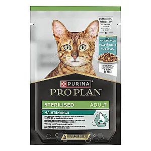Pro Plan Jöle İçinde Okyanus Balıklı Kısırlaştırılmış Kedi Konservesi 85 g - 1