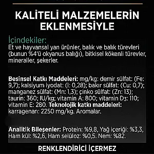 Pro Plan Jöle İçinde Okyanus Balıklı Kısırlaştırılmış Kedi Konservesi 85 g - 6