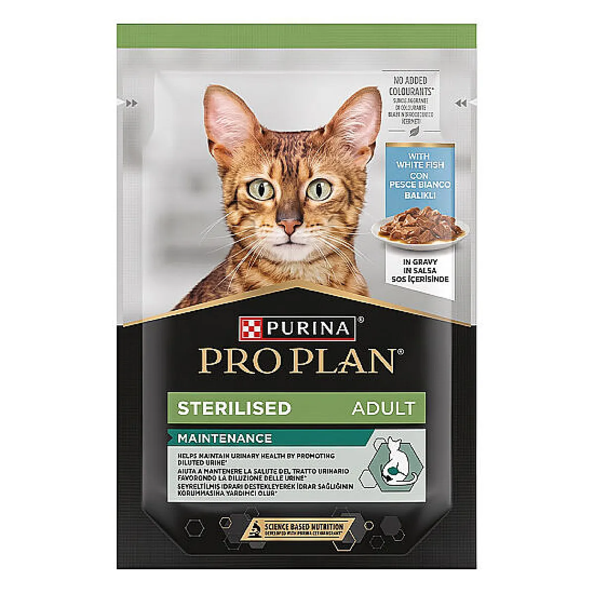 Pro Plan Sos İçinde Beyaz Balıklı Kısırlaştırılmış Kedi Konservesi 85 g