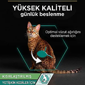 Pro Plan Sos İçinde Beyaz Balıklı Kısırlaştırılmış Kedi Konservesi 85 g - 2
