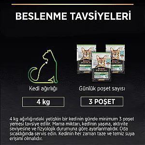 Pro Plan Sos İçinde Beyaz Balıklı Kısırlaştırılmış Kedi Konservesi 85 g - 5