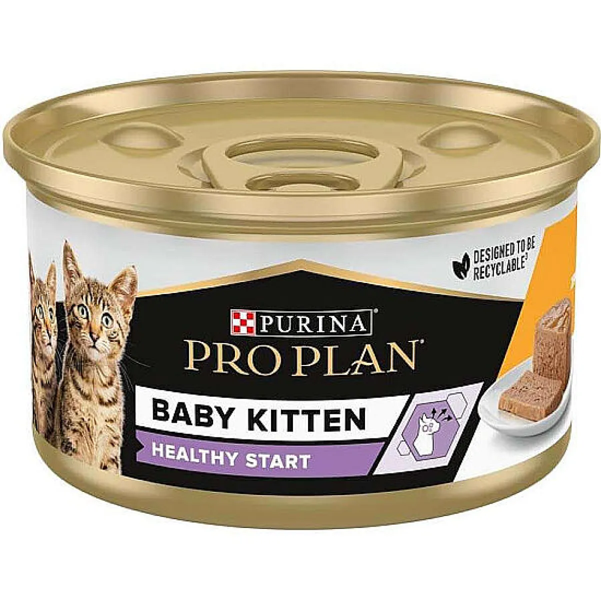 Pro Plan Baby Kitten Tavuklu Ezme Yavru Kedi Konservesi 85 g