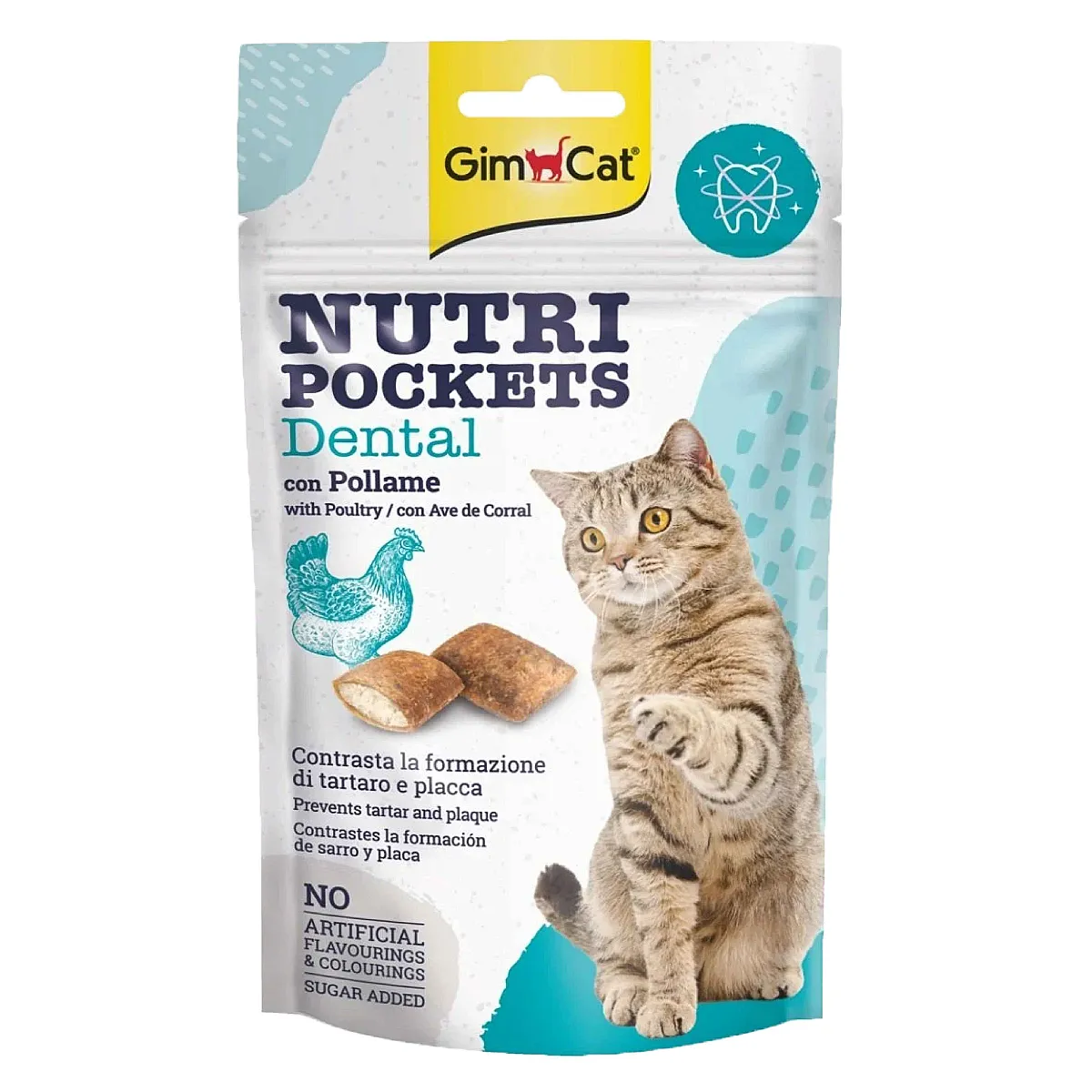 GimCat Nutri Pockets Dental Diş Bakımı Kedi Ödül Maması 60 g