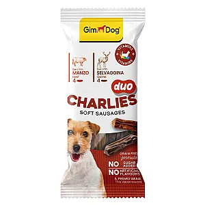 GimDog Charlies Duo Sığır ve Av Etli Köpek Ödülü 60 g - 1