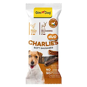 GimDog Charlies Duo Tavuk ve Av Etli Köpek Ödülü 60 g - 1