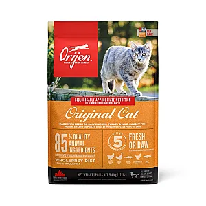 Orijen Original Cat 5.4 kg tahılsız kedi maması paketi