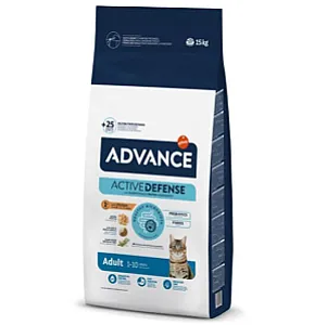 Advance Active Defense Tavuklu ve Pirinçli Yetişkin Kedi Maması 15 Kg - 1