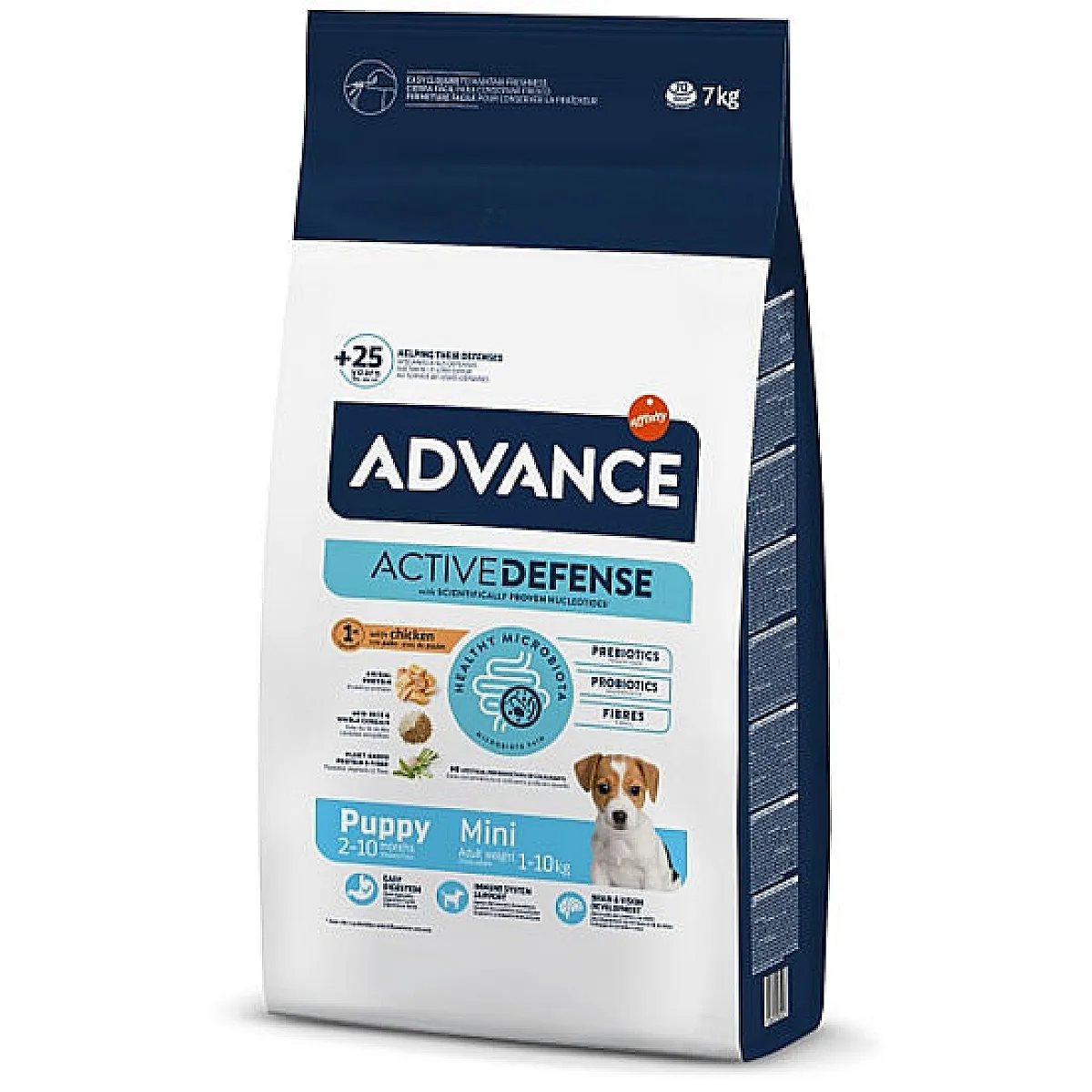 Advance Dog Puppy Protect Mini Tavuklu ve Pirinçli Yavru Köpek Maması 7 Kg
