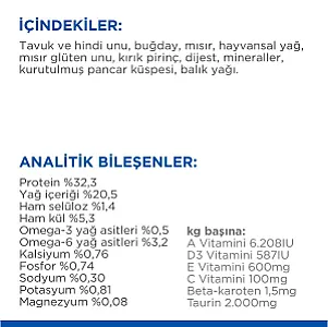 Hill's Science Plan Adult Tavuklu Yetişkin Kedi Maması - 4