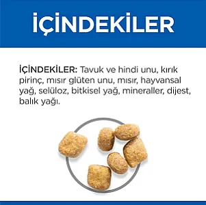 Hill's Science Plan Oral Care Tavuklu Ağız ve Diş Sağlığı Kedi Maması 1,5 kg - 4
