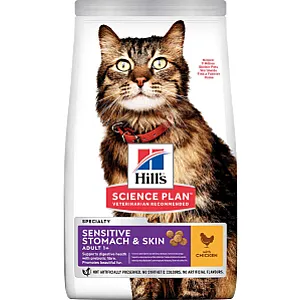 Hill's Science Plan Sensitive Stomach & Skin Tavuklu Kedi Maması 1,5 kg