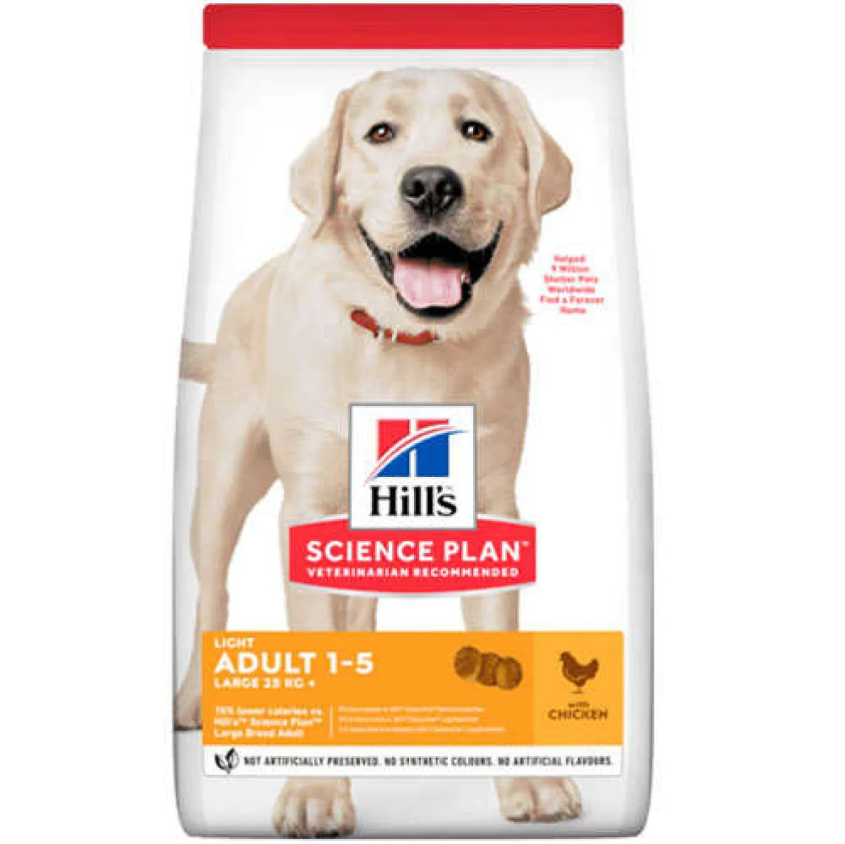 Hill's Science Plan Light Large Breed Tavuklu Büyük Irk Diyet Köpek Maması 14 kg