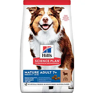 Hill's Science Plan Mature Adult 7+ Medium Kuzulu Yaşlı Köpek Maması