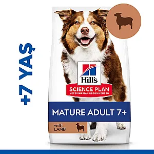 Hill's Science Plan Mature Adult 7+ Medium Kuzulu Yaşlı Köpek Maması - 2