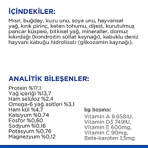 Hill's Science Plan Mature Adult 7+ Medium Kuzulu Yaşlı Köpek Maması - 6