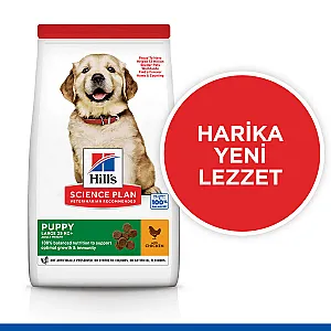 Hill's Science Plan Puppy Large Breed Tavuklu Büyük Irk Yavru Köpek Maması - 4