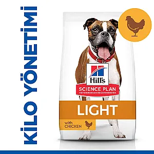 Hill's Science Plan Light Medium Tavuklu Diyet Köpek Maması - 2