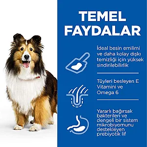 Hill's Science Plan Sensitive Stomach & Skin Medium Tavuklu Köpek Maması - 5