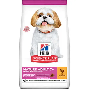 Hill's Science Plan Small & Mini Mature Adult 7+ Tavuklu Yaşlı Köpek Maması 1,5 kg