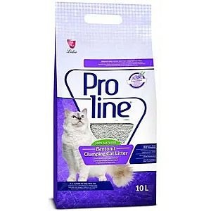 Proline Lavanta Kokulu Bentonit Kedi Kumu 10 L