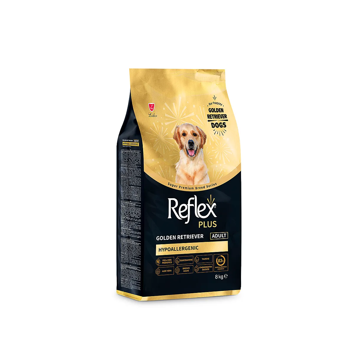 Reflex Plus Golden Retriever Yetişkin Köpek Maması 8 kg