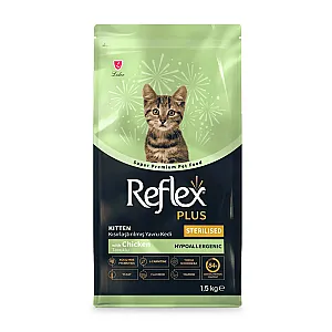 Reflex Plus Tavuklu Kısırlaştırılmış Yavru Kedi Maması 1,5 kg
