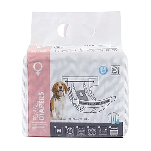 M-Pets Diapers Dişi Köpek Külotu (M) 10'lu