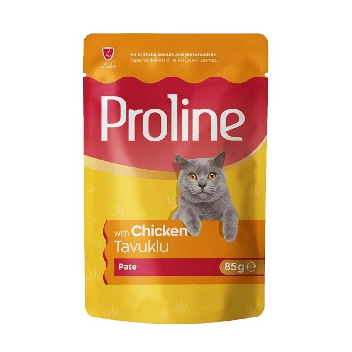 Proline Pouch Pate Tavuklu Yetişkin Kedi Maması 85 g