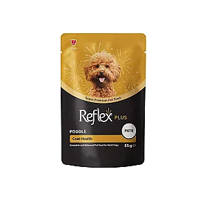 Reflex Plus Pouch Poodle Coat Health Pate Yetişkin Köpek Maması 85 g - 1