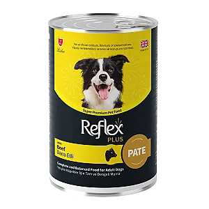 Reflex Plus Konserve Pate Dana Etli Yetişkin Köpek Maması 395 g - 1