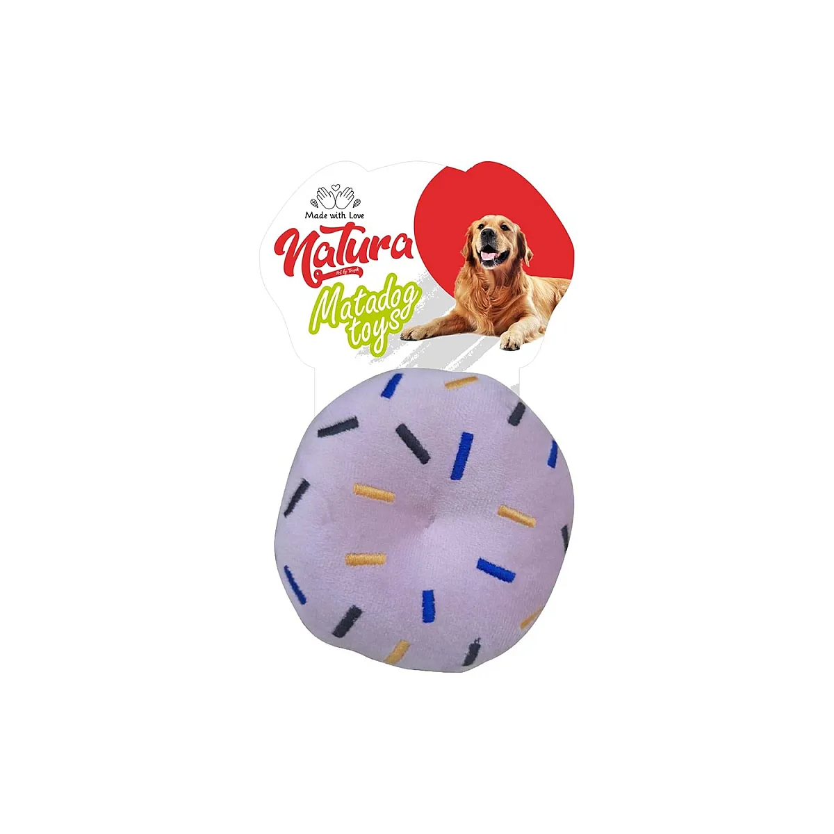 Natura Matadog Donut Köpek Oyuncağı 10 cm