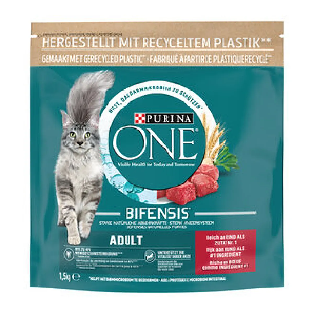 Purina One Sığır Etli Yetişkin Kedi Maması 1.5 kg