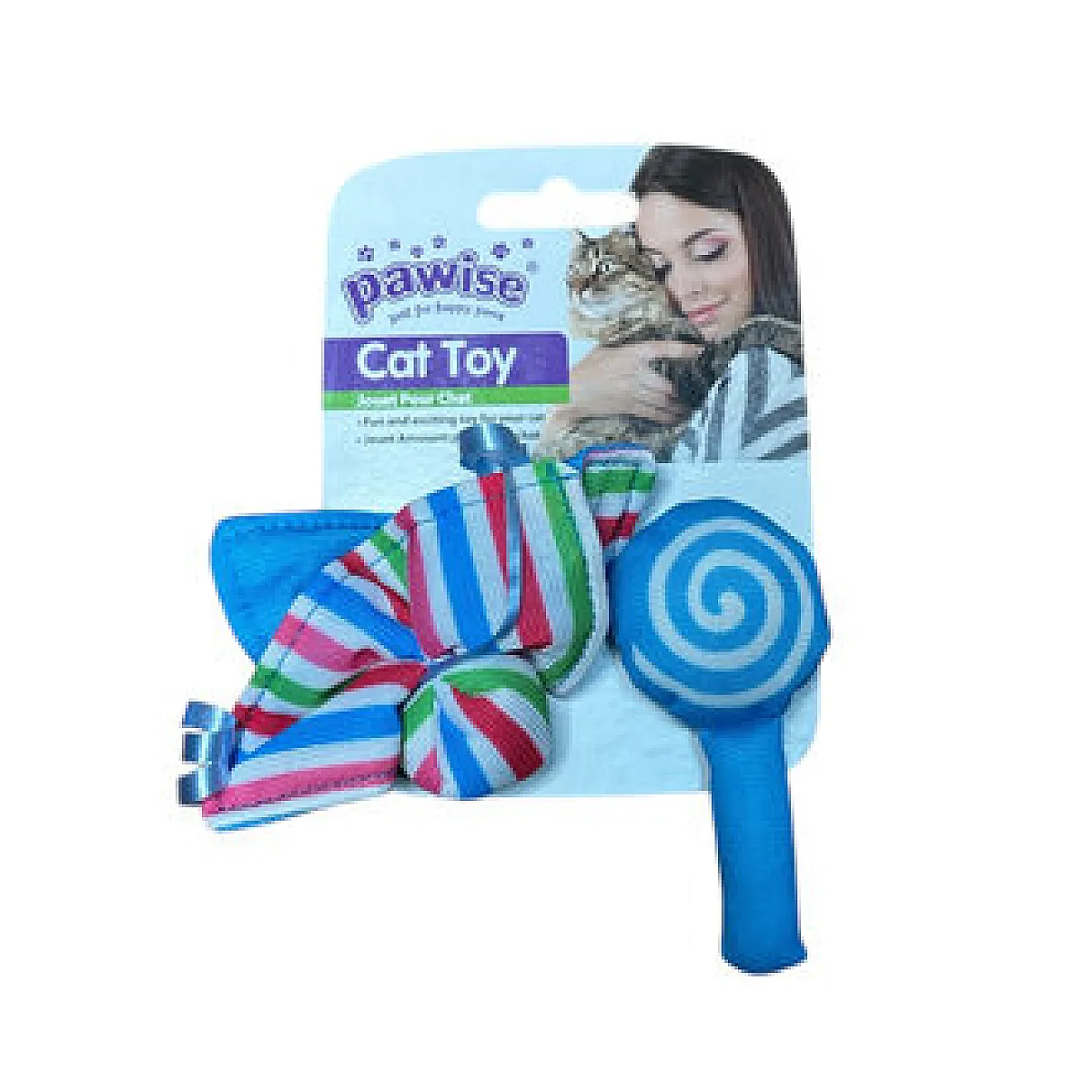 Pawise Kedi Oyuncağı - Şeker & Çiçek