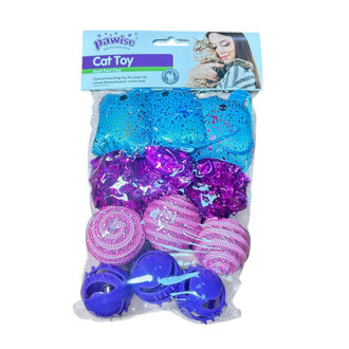 Pawise Karma Kedi Oyuncağı 12'li