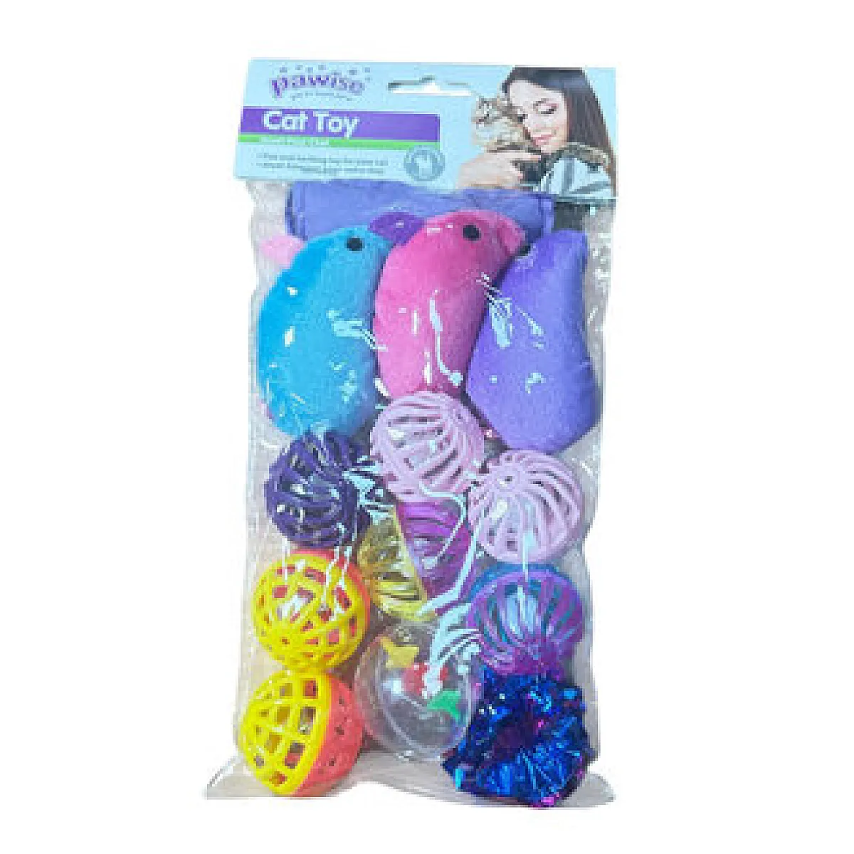 Pawise Karışık Kedi Oyuncağı 13'lü