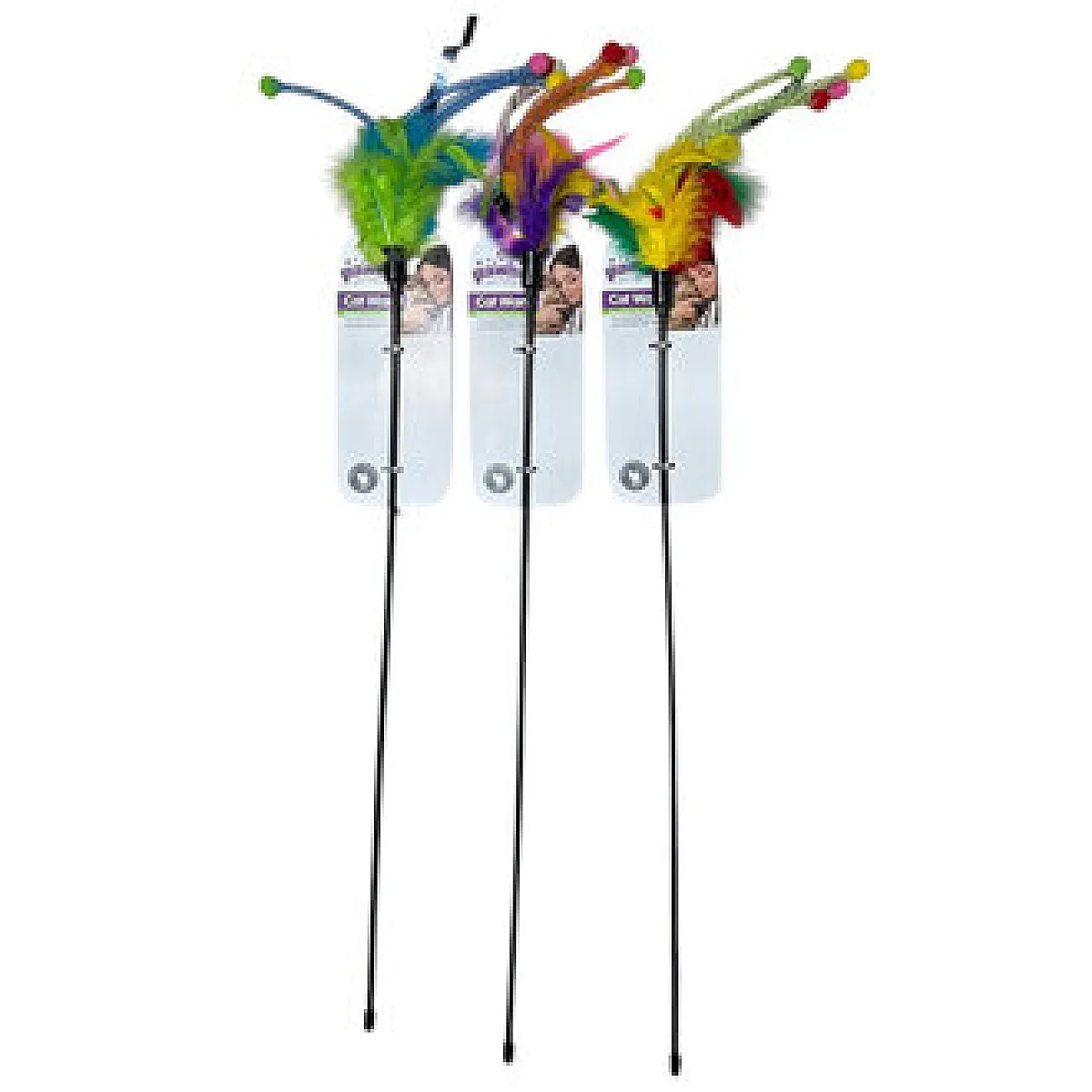 Pawise Kedi Oltası Tüylü & Üçlü 280g