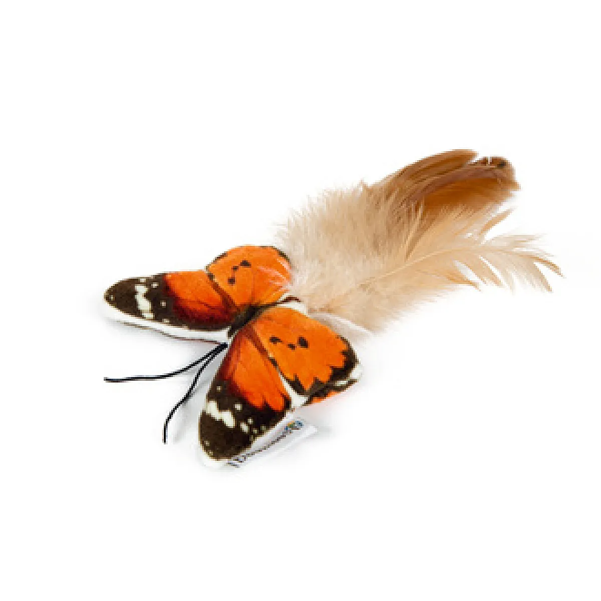 Beeztees Kedi Oyuncağı Kelebek Tüylü 8x16x2cm