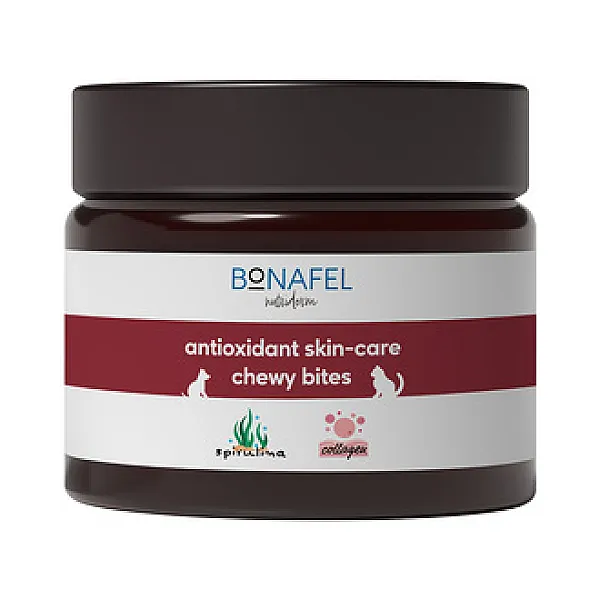 Bonafel Kedi ve Köpekler için Deri ve Tüy Sağlığı Çiğneme Tableti 100 g