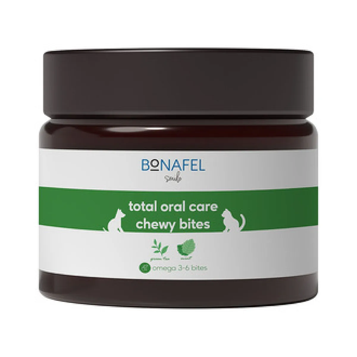 Bonafel Kedi ve Köpek için Yeşil Çay ve Nane Özlü Ağız Tableti 50 g