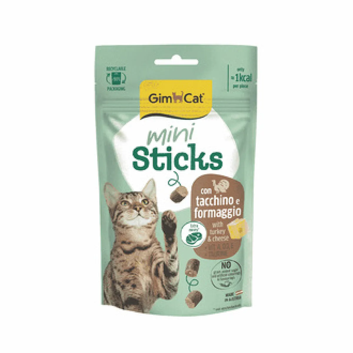 Gimcat Kedi Ödül Çubuğu Hindi & Peynir 50 g