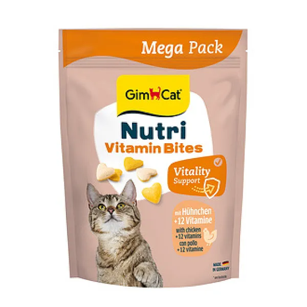 Gimcat Kedi Maması - Nutri Vitaminli Tavuklu 425g