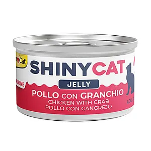 Gimcat Shinycat Tavuklu ve Yengeçli Konserve Kedi Maması 70 g