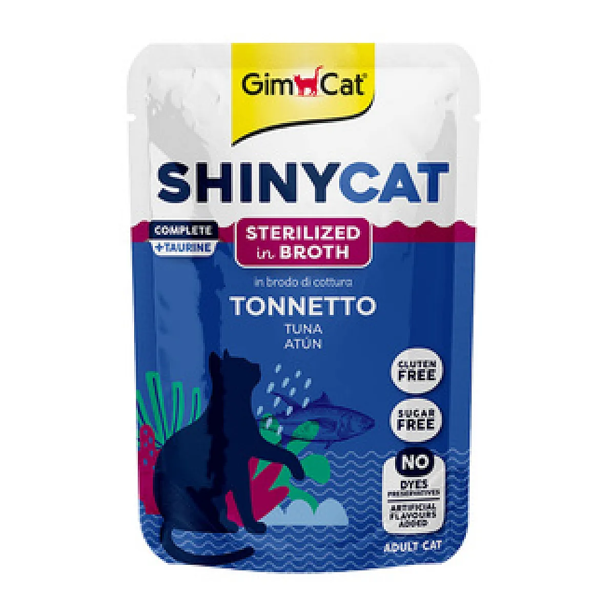 Gimcat Shiny Cat Ton Balıklı Kısır Kedi Maması 70 g