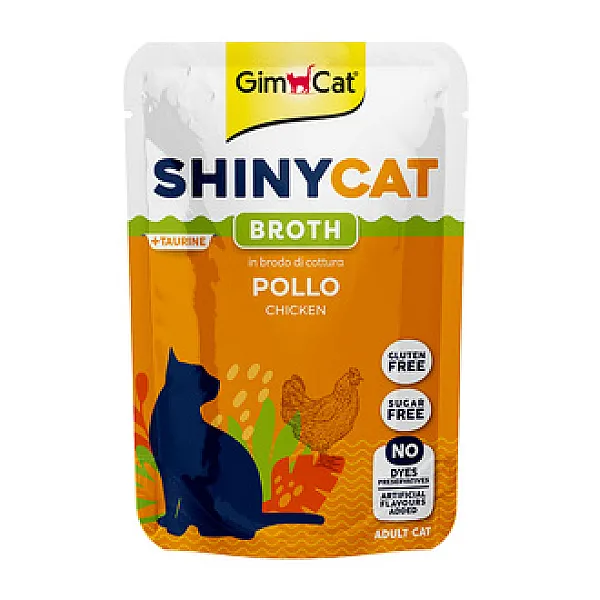 Gimcat Shinycat Tavuklu Tamamlayıcı Kedi Maması 70 g